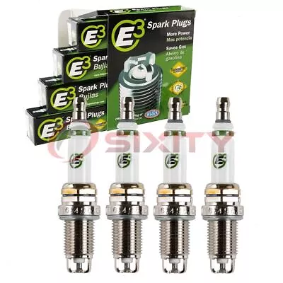 4 Pc E3 Spark Plugs For 1987-2015 Volkswagen Jetta 1.8L 2.0L L4 Ignition Cv • $28.47