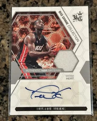 Dwyane Wade 2006 Topps Big Game Used Auto Relic Patch Autograph Heat HOF SP AUTO • $249.99