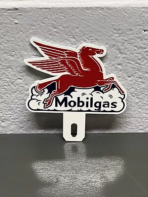 Mobil Pegasus Gargoyle Metal Plate Topper Dealership Gas Oil Sign Station Truck • $34.99