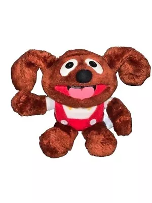 Vintage 1985 Muppet Babies Rolf Rowlf Plush Puppy Dog Hasbro Softies 9” Seated • $24.95