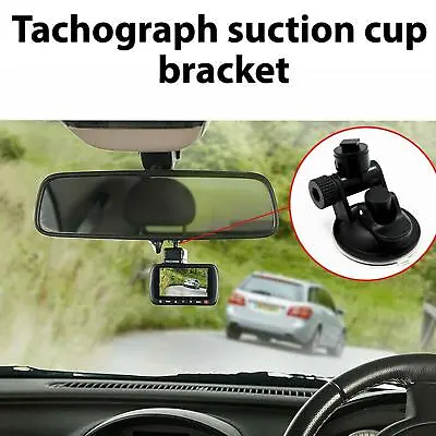 $4.99 • Buy For Dash Cam Camera Car Holder Suction Cup Driving Mount Bracket Recorder O1V6
