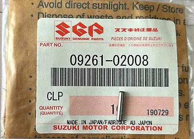 New OEM Suzuki Rotor Drive Pin 09261-02008 • $1