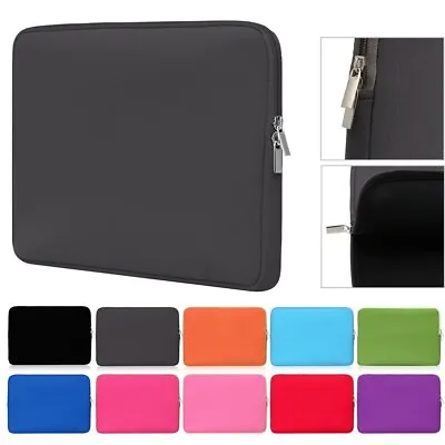 Laptop Sleeve Case For Lenovo HP Dell Asus 11 13 14 15 17inch Bag Notebook Pouch • £7.39