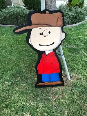 Peanuts ~ Charlie Brown ~ Christmas Lawn Art ~ Yard Decor • $235