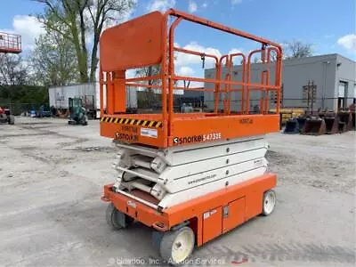 2017 Snorkel S4732E 32' Electric Scissor Lift Man Aerial Platform 24V Bidadoo • $24.99