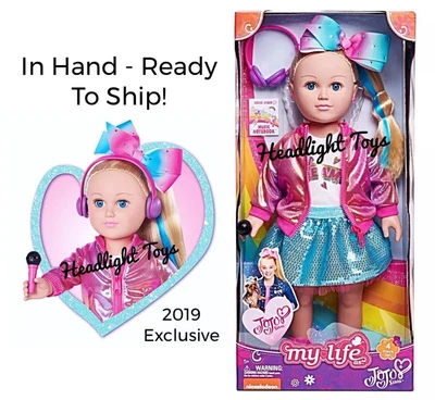 $130.81 • Buy NEW Exclusive 2019 My Life As JoJo Siwa 18  Doll Dance Party Clothing Bow Figure