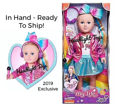 NEW Exclusive 2019 My Life As JoJo Siwa 18  Doll Dance Party Clothing Bow Figure • $117.72