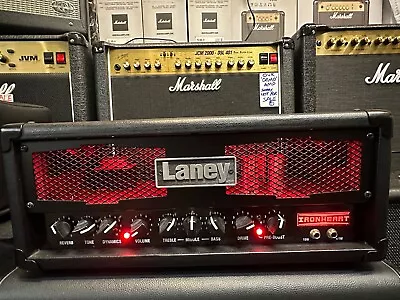 Laney IRT15H-2 15-watt High Gain All Tube Compact Guitar Amp Head • £369