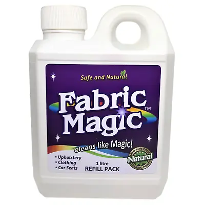 Fabric Magic Spot Cleaner Stain Remover For FurnishingsCar Seats 1 LITRE REFILL • $53.95