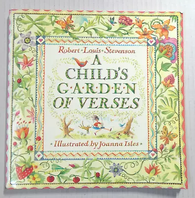 Large Paperback A CHILD'S GARDEN OF VERSES R L Stevenson J Isles 1994 • £1.25