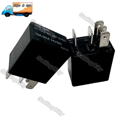 2x For Song Chuan 871-1C-C-R1-U01 12V Micro 280 SPDT 20/35A Relay SPDT 1 Form C • $14.33