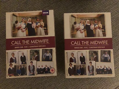 BBC Call The Midwife Series 1 - 5 + Christmas Specials DVD's. Used • £19.99