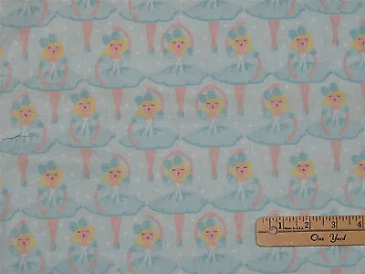 Snowflake Waltz Ballerina Nutcracker Christmas Fabric By The 1/2 Yd #101.131.06 • $3.56