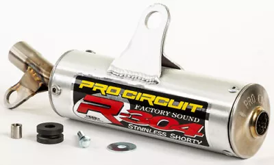 Pro Circuit R-304 Shorty Aluminum Silencer SUZUKI RM80 1989-2001RM85 2002-2016 • $154.76