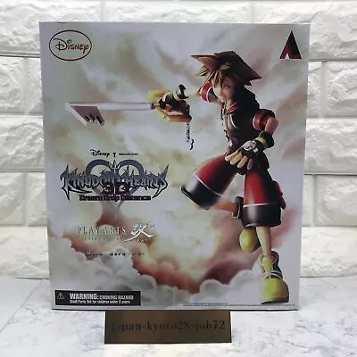 Kingdom Hearts 3D Dream Drop Distance Play Arts Kai Non Sora PVC Figure • $329.98