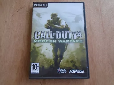 Call Of Duty 4 Modern Warfare PC DVD • £5