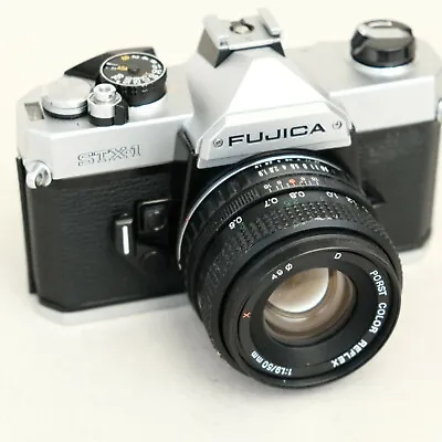 £141.32 • Buy FUJICA STX-1 + PORST Color Reflex 50mm F1.9 - Tested & Working