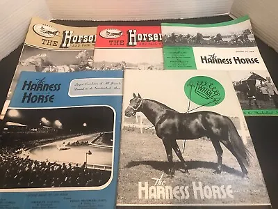 The Harness Horse/The Horseman Magazines 1956 Editions Lot Of 5 • $22.50