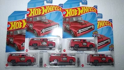 Hot Wheels 2023 MoonEyes '56 Ford F-100  Lot Of 5 VHTF • $6.99