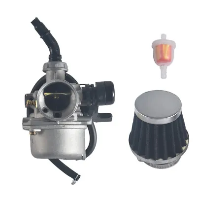 19mm Carburetor PZ19 Carb For 50cc 70cc 90cc 110cc 125 Cc ATV Quad Pit Dirt Bike • $15.59