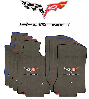 Lloyd Ultimat Front Row Carpet Floor Mat For 07-13 Corvette (#L1750) Euro Grey • $198.99