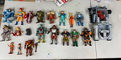 Thundercats Action Figure Lot Vintage 1980s 19 Figures LJN Thundertank • $215