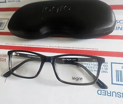 LEGRE LE259 755 Dark Blue Eyeglass Frame 53-17-145 New W/ Case • $64