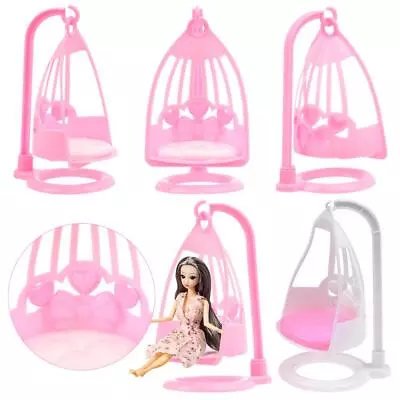 Swing Chair Princess Accessories Doll House Decoration Doll Miniature Furniture • $5.90