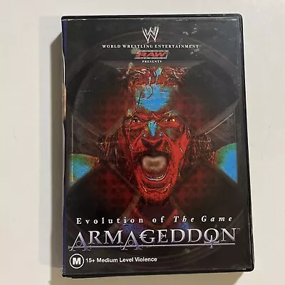 WWE -Armageddon 2003 PPV DVD - WWF AEW ROH TNA ECW • $14.99