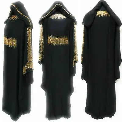 Luxury Black Women Batwing Abaya Jilbab • £44.99