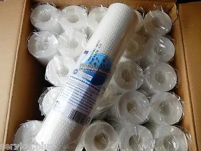 50 X 10 Micron Aquafilter Sediment Cartridge Water Filter Size 10  - LIFF NSW5 • £59.99
