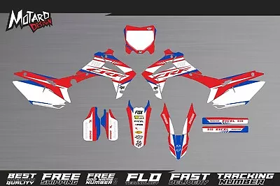 Honda CRF 450 R 2013 2014 2015 2016 Graphics Kit Premium Decals Stickers Decor • $276.61