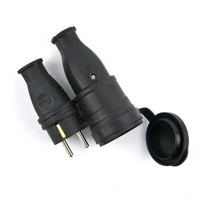 £8.81 • Buy 2P+E IP44 Drop-proof Rain-proof European Socket Industrial Plug 16A 220V-250V