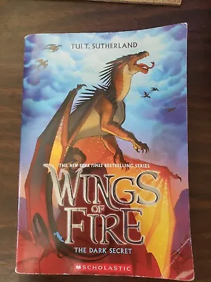 Wings Of Fire #4: The Dark Secret By Tui T. Sutherland (TRADE PAPERBACK) • $5.98