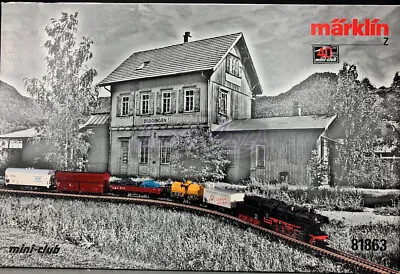 Mini-Club Z Scale 40 Year Mini-Club Anniversary Steam Freight Set 81863 Z0100 • $661.38