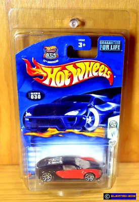 Hot Wheels Bugatti Veyron [Red/Black] 1st Edition - New/Sealed/Rare [E-808] • $115