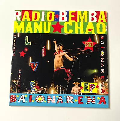 MANU CHAO  Baionarena  Radio Bemba LIVE EP / RARE PROMO ONLY CD 2009 Mano Negra • $14.98