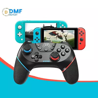 Wireless Controller For Nintendo Switch And PC Pro Bluetooth Gamepad Vibration  • $31.99