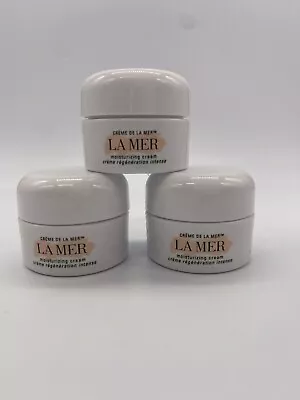 3 X La Mer Creme De La Mer Moisturizing Cream 0.12oz /3.5ml Each • $34.99