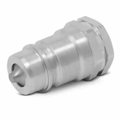 1/2  Ag Hydraulic Quick Connect Male Coupler Poppet Valve 7/8″-14 ORB Thread • $9.95