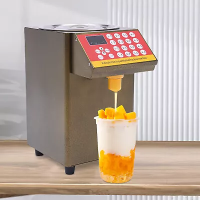 8L 500W Fructose Dispenser Bubble Tea Equip Quantitative Machine Coffee Shop • $121.60