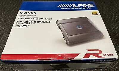 Alpine R-A90S R-Series 6/5/4/3 6-Channel Amplifier With Staggered Power RA90S • $499.98