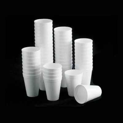 £14.95 • Buy 100 X Dart 10oz Polystyrene Insulated Cup For Hot Or Cold Drink 295ml Pack Cups