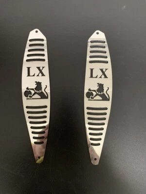 $70 • Buy Holden LX Torana Sedan Vent Covers Polished Stainless LX & Old Logo