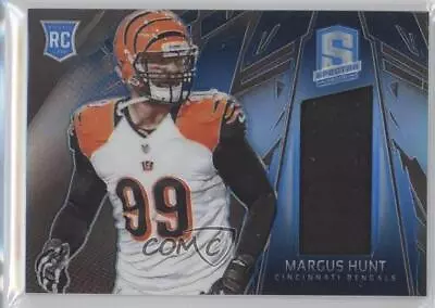 2013 Panini Spectra Materials Blue /49 Margus Hunt #165 Rookie RC • $9.74