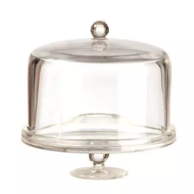 Miniature Dollhouse 1:12 Scale Clear Cake Stand  - G7399 • $8.99