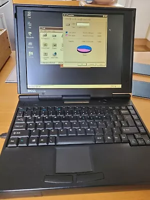 Working Retro Dell Latitude LM Laptop • £59