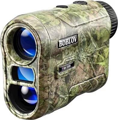 BOBLOV 1000m 6.5X Golf Range Finder Hunting Rangefinder Flag Lock Multipleusage • $97.99