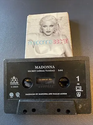 Madonna - Secret (Cassette Single 1994) Pop Not Tested • $2.99