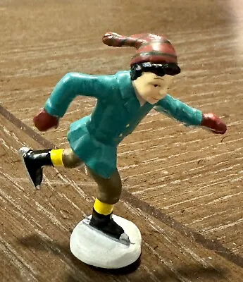 Department 56 Village Animated Skating Pond 5229-9 Skater Boy • $18.99